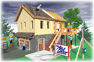 picture of house under construction